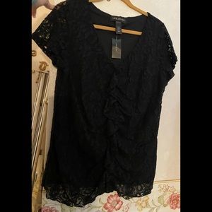 Lane Bryant. Lyon & Lace Top Size 14/16